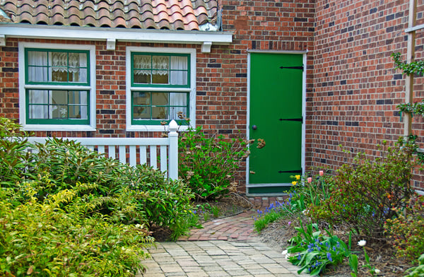 green door