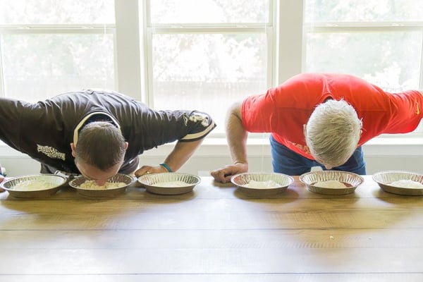 Thanksgiving pie eating and other games to play with the whole family